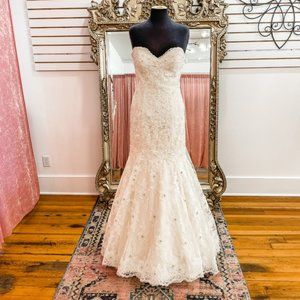 Morilee Wedding Dress, Brand New wedding Gown, Wedding Dress Size 12, Lace Dress